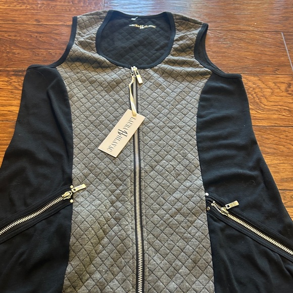Laurahlavac zip up quilted dress size small NWT - Picture 5 of 7